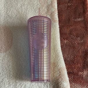 Pink Iridescent Starbucks Tumbler